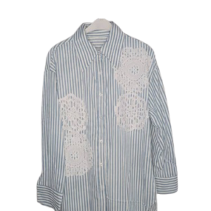 Uk Blue And White Stripe Longsleeve Top