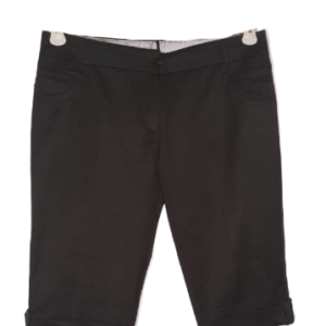 Jasmina Black Three Quarter Trousers Size 50