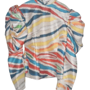 Te Amo Yellow Multicoloured Top Size Uk 14