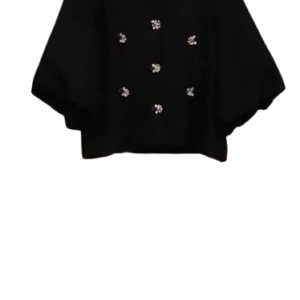 T & D Collection Black Blazzer Size 3xl