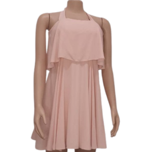 Asos Peach Short Gown Size Uk 12