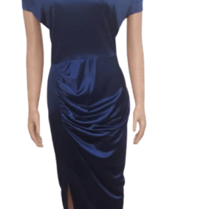 Aomei Blue Gown With Front Slit Size Xxl