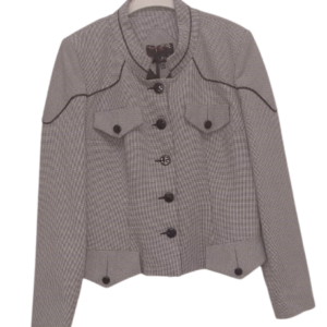 Hatunca White And Black Skirt Suite Size Uk 14