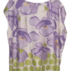 Flora White Multicolor Top