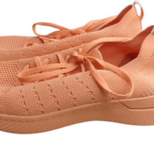 Primark Memory Foam Orange Sneakers Size 39