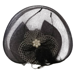 Capelli Network Black Fascinator