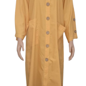 Haniqa Yellow Short Shirt Gown Size 44