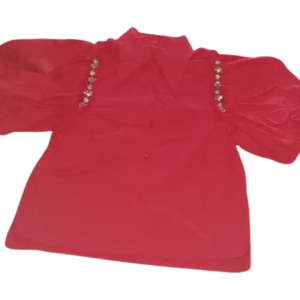 Uk Red Puff Hand Top Size L