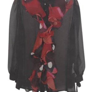 Beymo Black And Orange Top Size 1