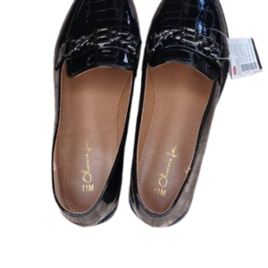 Olivia Fan Black Flat Cover Shoe Size 43