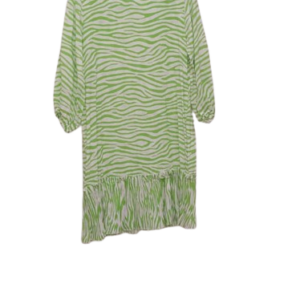 Uk Green And White Short Gown Size Xl