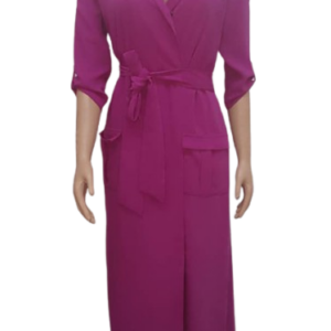 Dzyn Line Purple Gown Size Uk 8