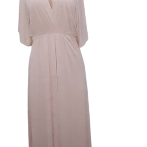Monsoon Peach Long Gown Size Uk 10