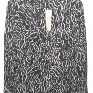 Calvin Klein Black And White Patterned