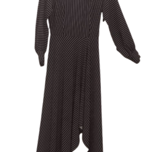 Norm Black Gown With White Stripe Size 36