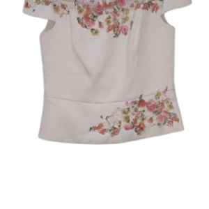 Bonovita Cream 2pcs Skirt And Top Size 44