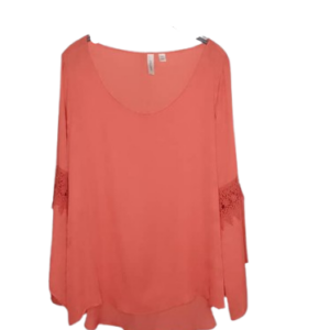 Tacera Peach Top Size 2x