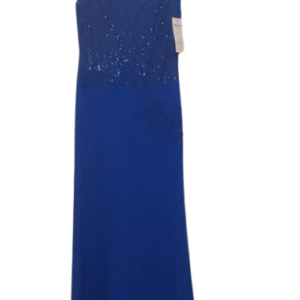 Ets Element's For Women Royal Blue Sleeveless Long Gown Size 38