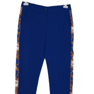 Phanel Fashion Blue And White Trouser 2pcs Size 44